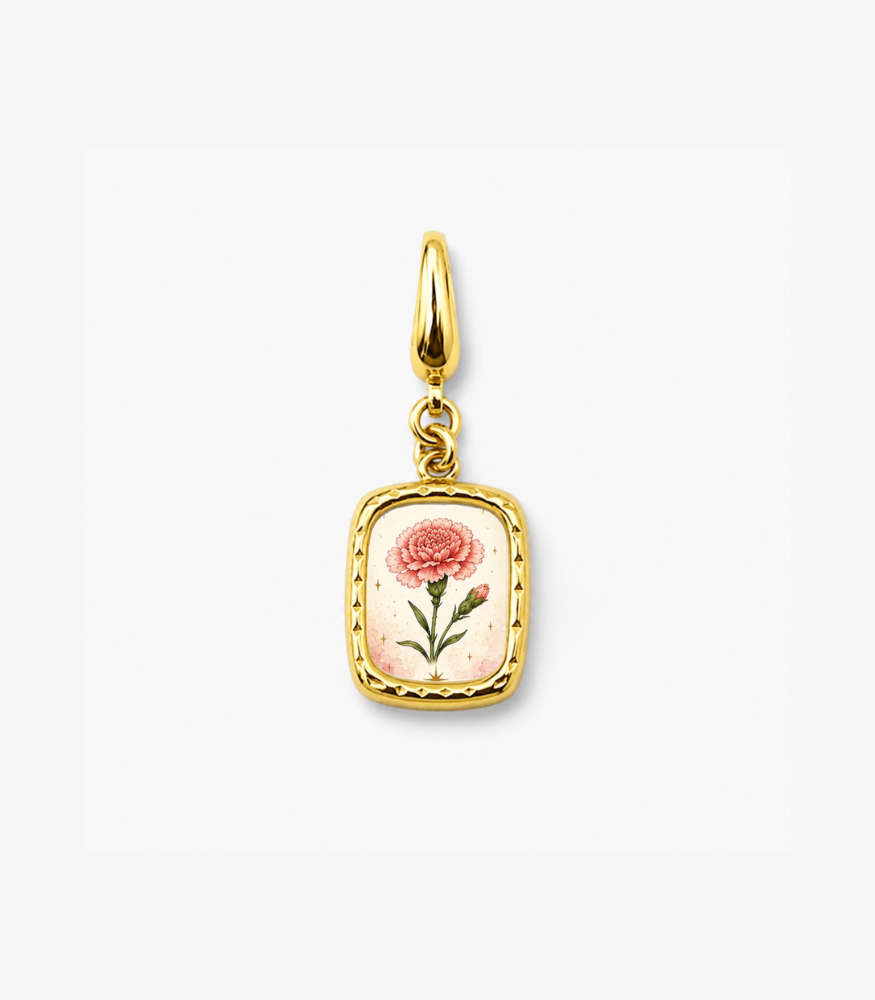 Birth Flower Charm