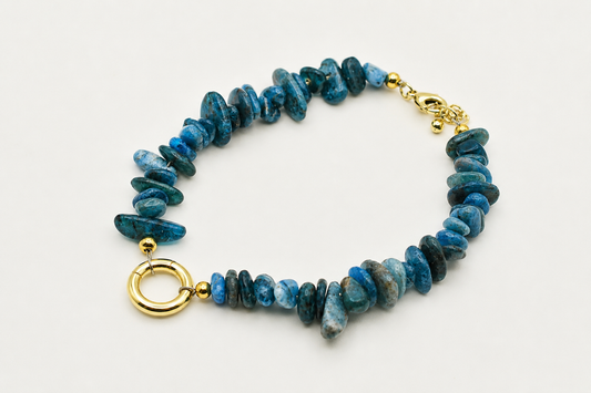 Apatite Circle Bracelet