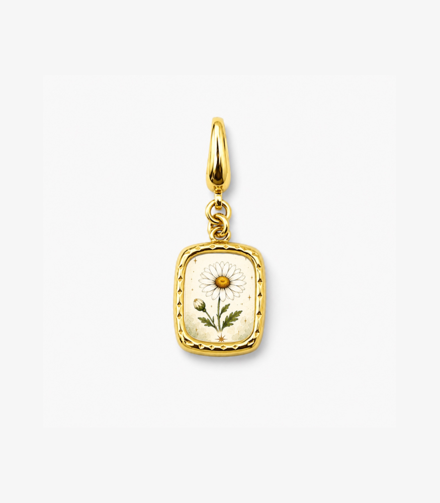 Birth Flower Charm