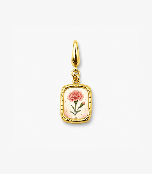 Birth Flower Charm