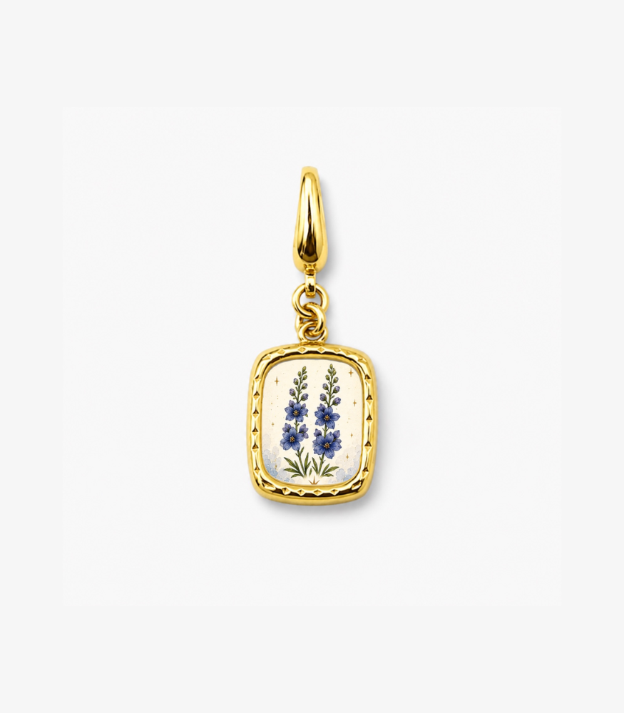 Birth Flower Charm