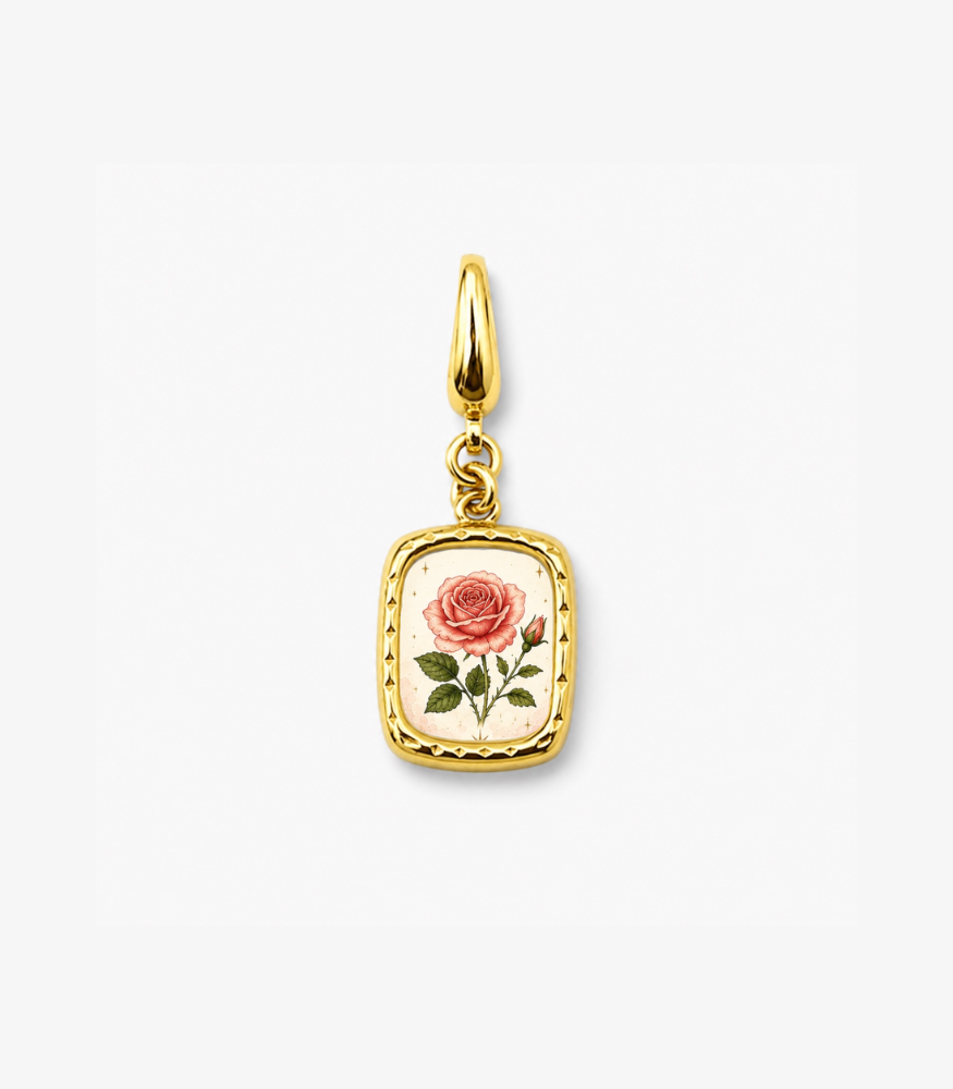 Birth Flower Charm