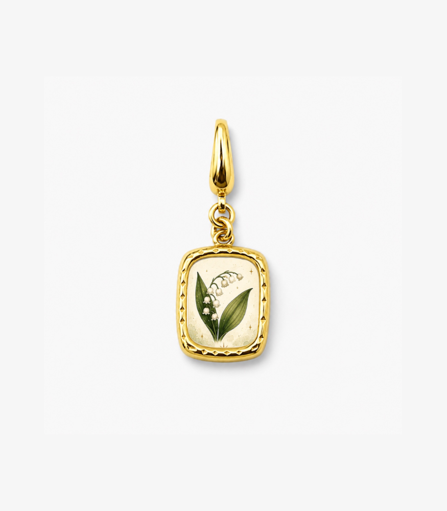 Birth Flower Charm